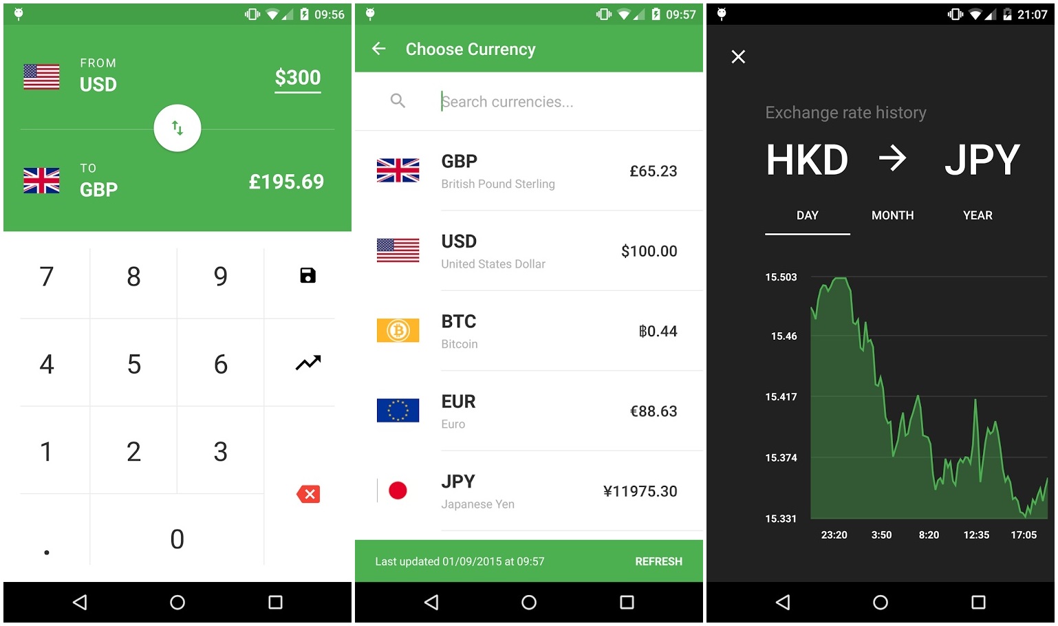 currency exchange app